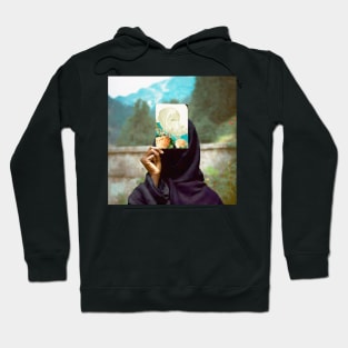 Abstract female portrait Hoodie